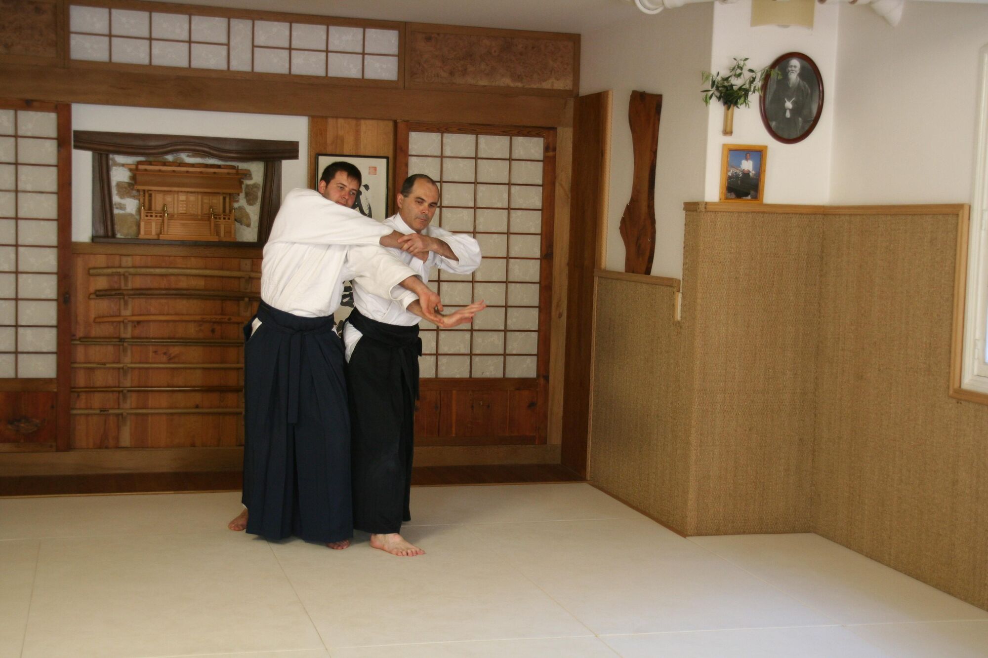 Technique oubliée #5 - Katate dori muna dori kokyu nage