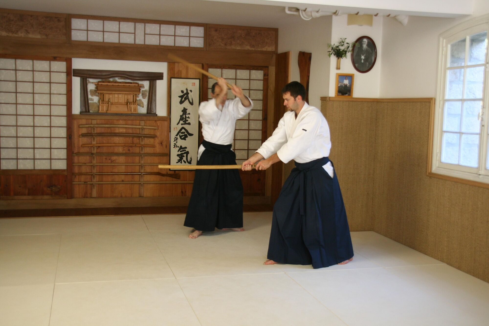 Ken / Tai jutsu #8 - Yokomen uchi kote gaeshi