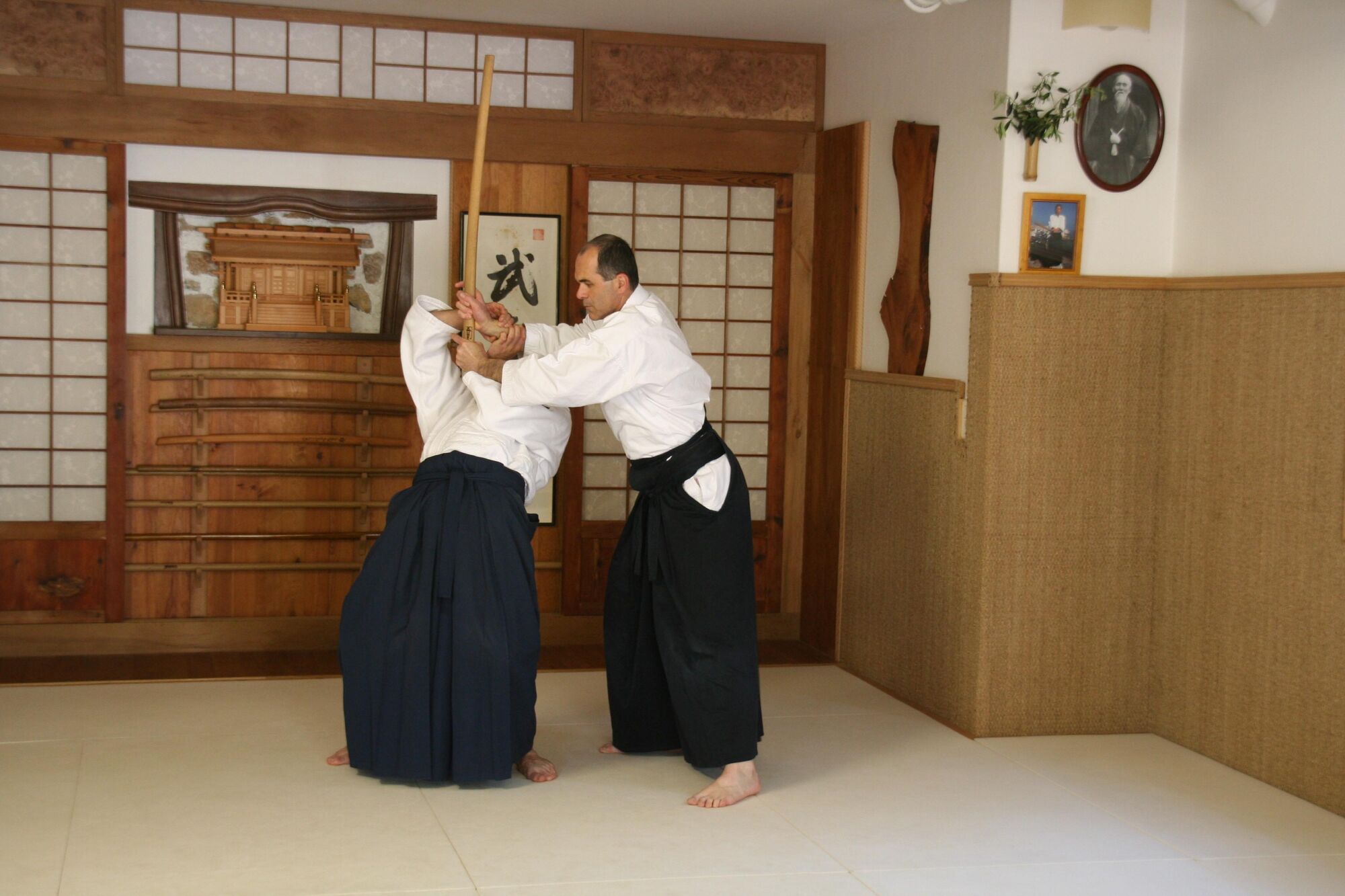 Ken / Tai jutsu #1 - Morote dori kokyu nage