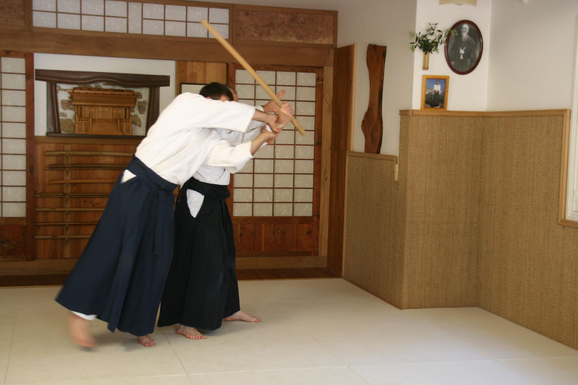 Ken / Tai jutsu #4 - Morote dori shiho nage