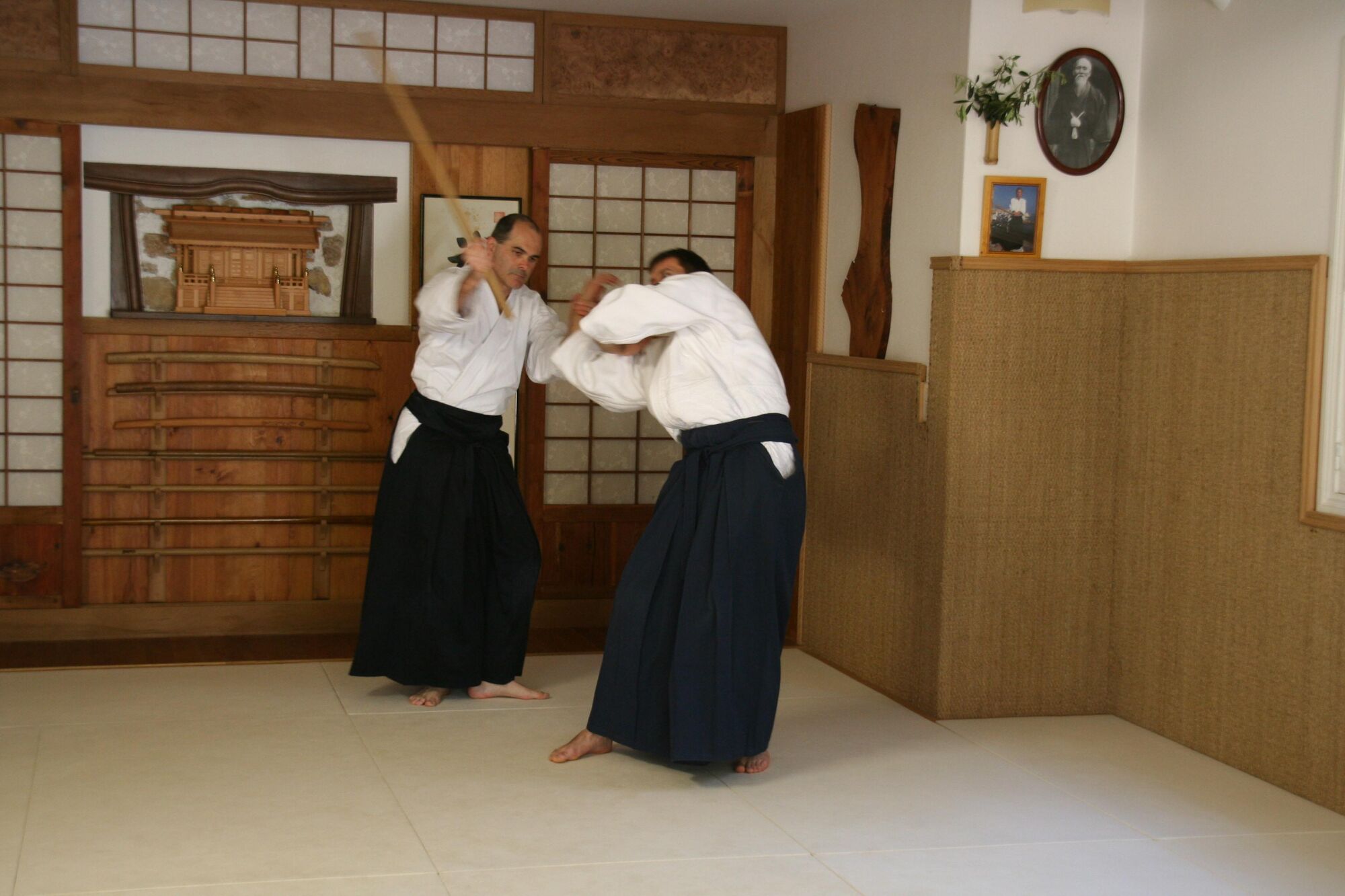 Ken / Tai jutsu #5 - Morote dori kote gaeshi