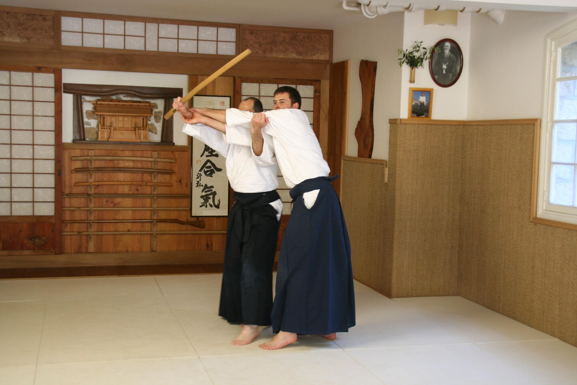 Ken / Tai jutsu #6 - Morote dori kokyu nage