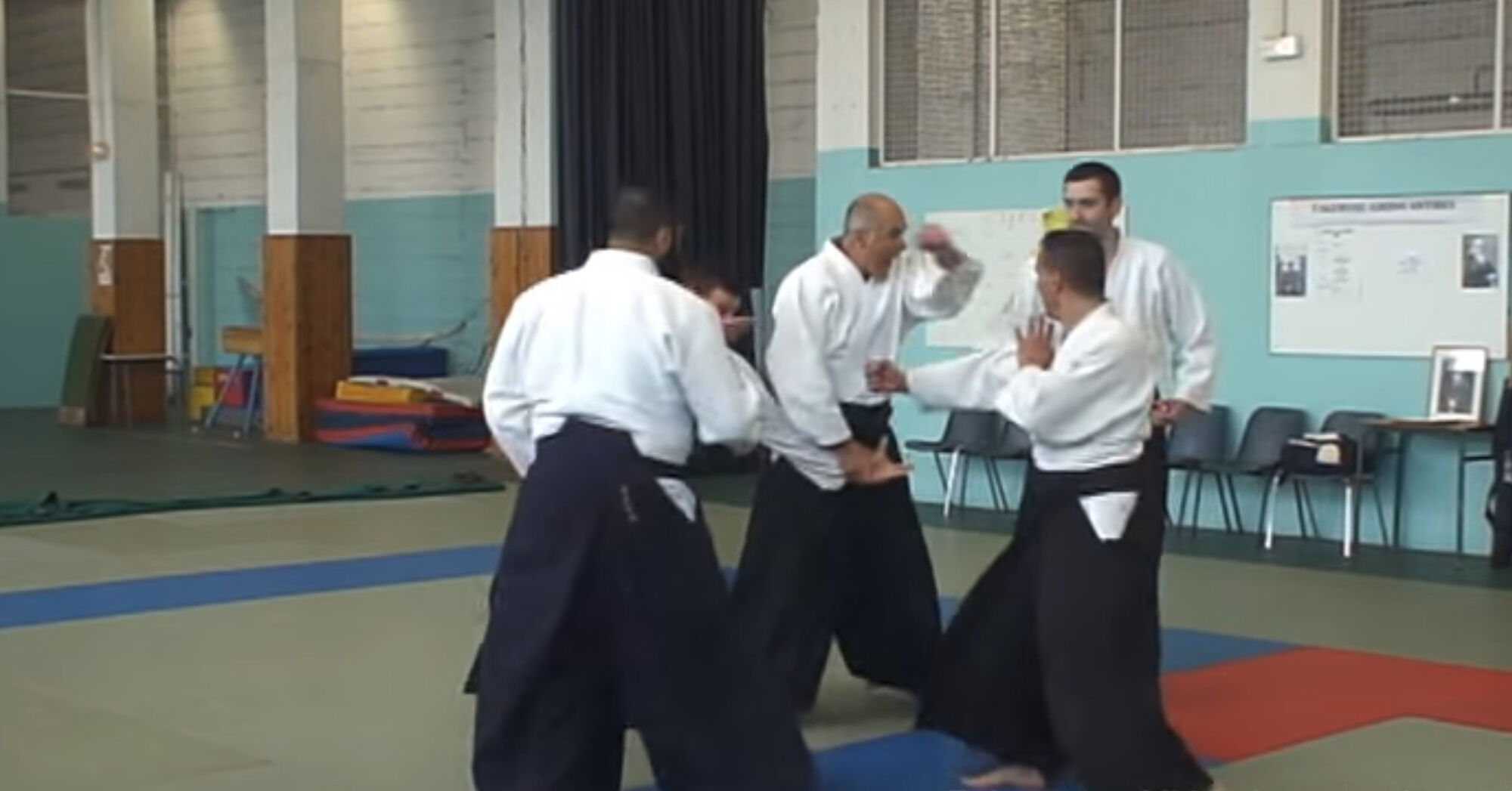 Gros plan sur le principe de deplacement de l’Aikido - KOTE GAESHI