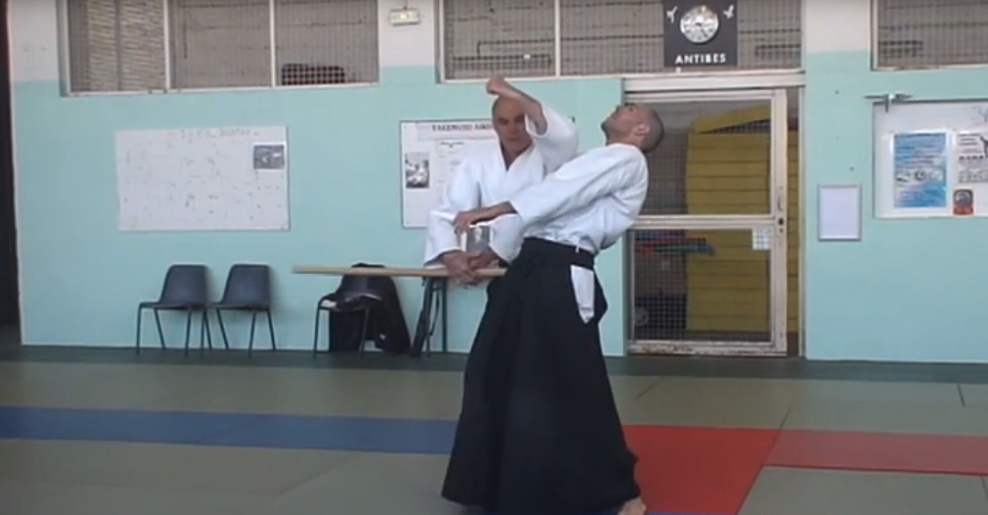 TACHI DORI KOKYU NAGE - # 2 (sokumen) : entrée avec ou sans hito e mi