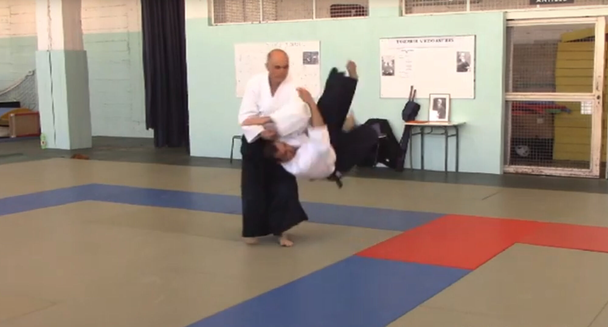 KAKATE DORI KOKYU NAGE #2 : rotation réelle (270°)