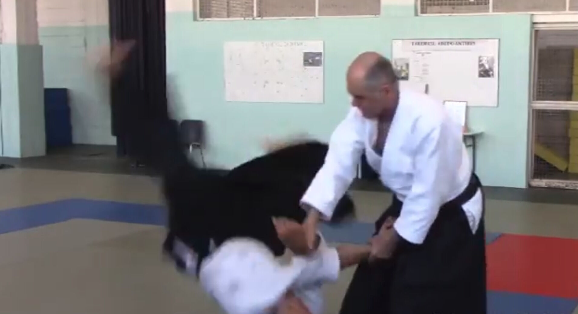 USHIRO RYOTE DORI JUJI NAGE