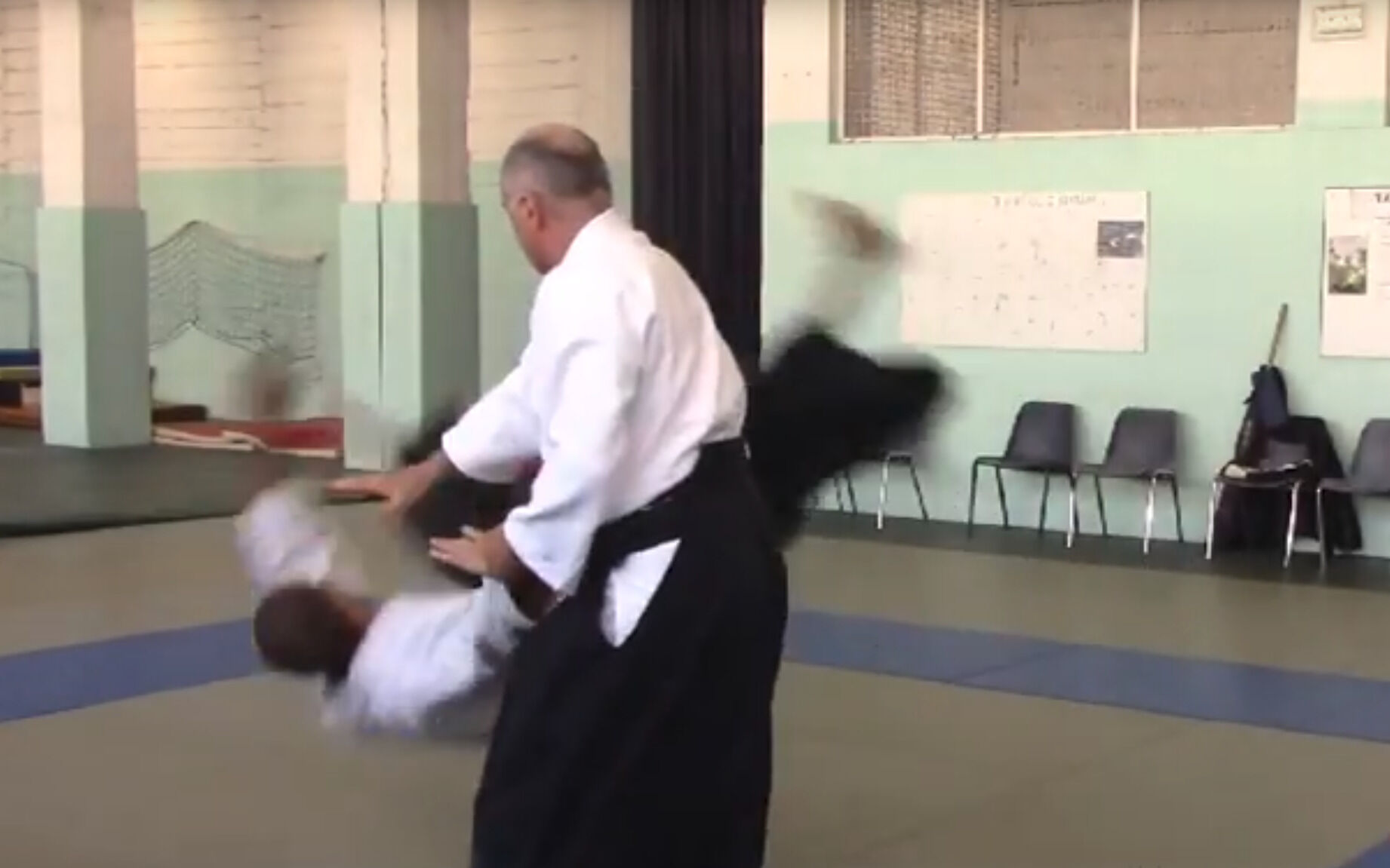 KATATE DORI TAI NO HENKA KOKYU NAGE