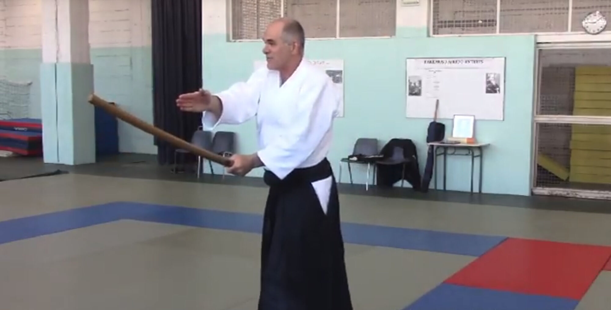 La coupe du sabre : YOKOMEN UCHI