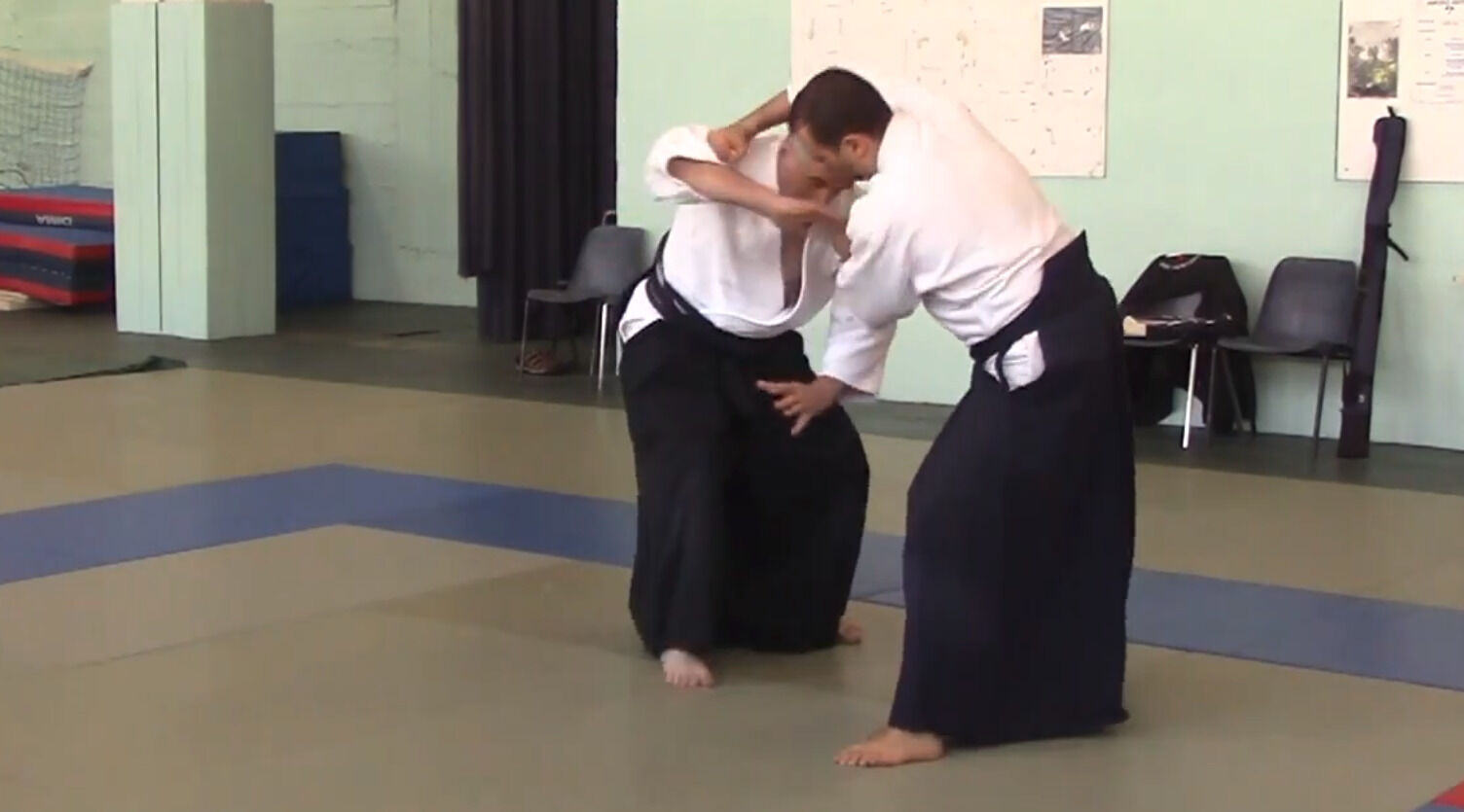 USHIRO RYO KATA DORI KOKYU NAGE