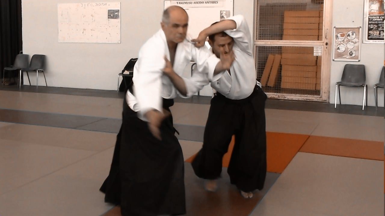 USHIRO RYO KATA DORI KOKYU NAGE